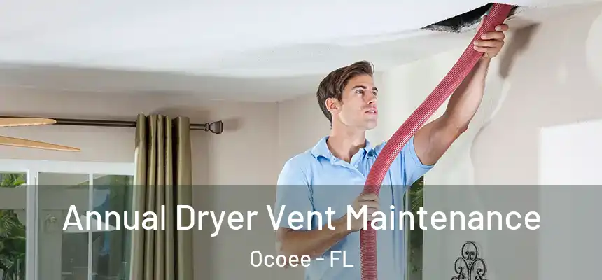  Annual Dryer Vent Maintenance Ocoee - FL